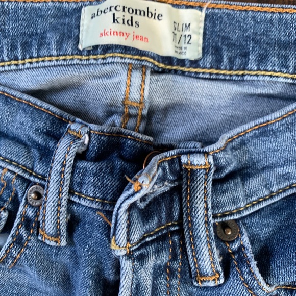 Boys Abercrombie Skinny Jeans Lot of 3 Size 11/12 - Picture 4 of 8